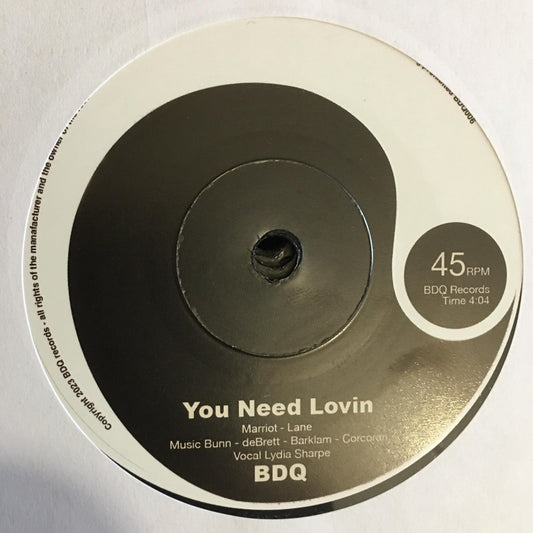 BUNN DEBRETT QUINTET (BDQ) - You Need Lovin' - Suit Yourself Music