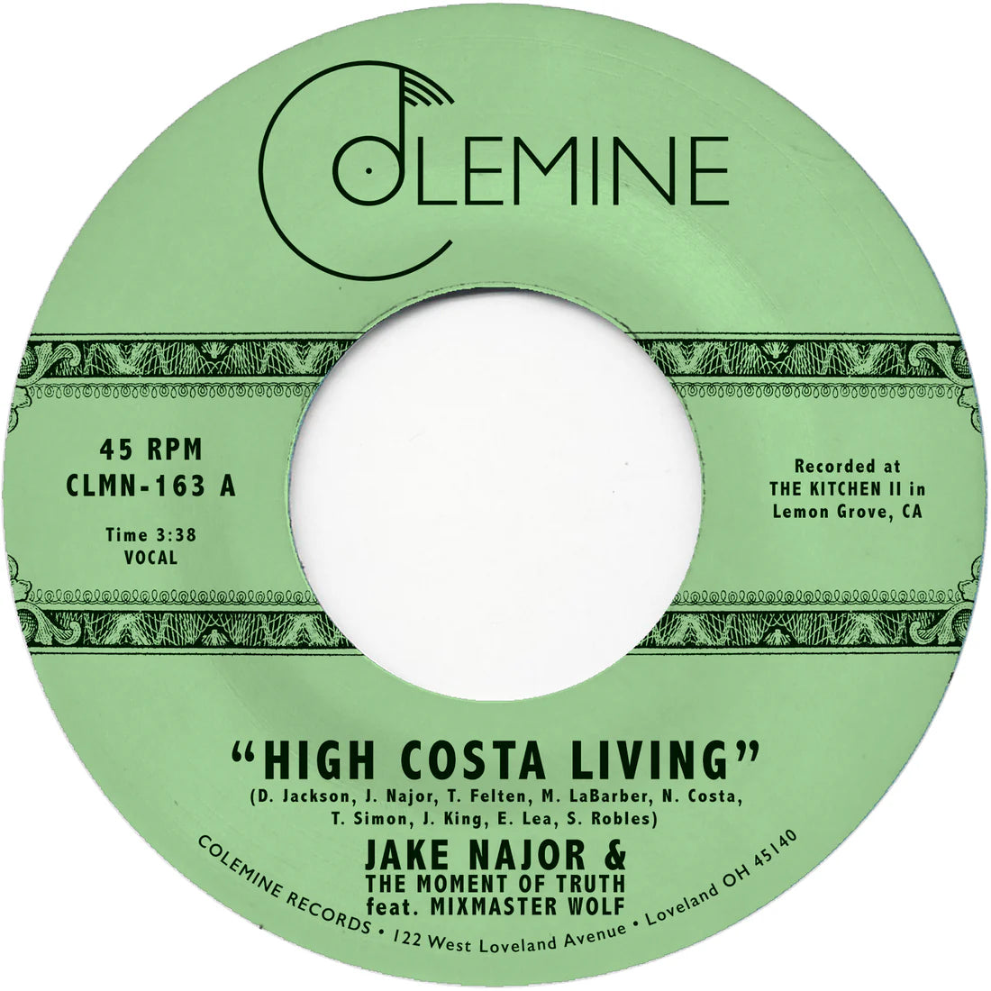 JAKE NAJOR & THE MOMENT OF TRUTH High Costa Living - Suit Yourself Music