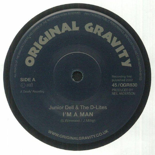 JUNIOR DELL & THE D LITES - I'm A Man - Suit Yourself Music