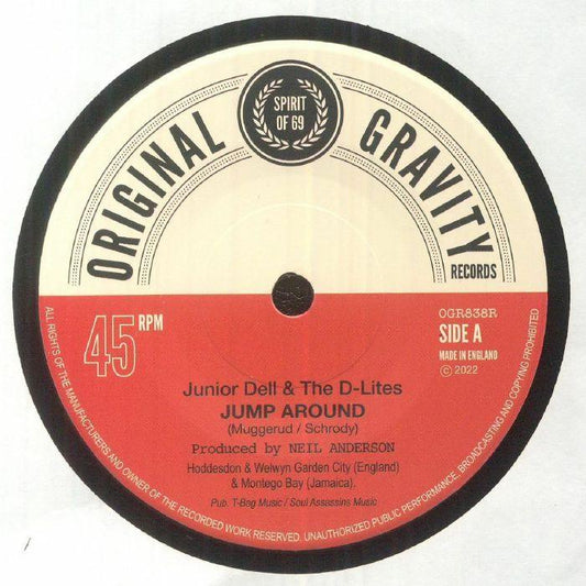 JUNIOR DELL & THE D LITES - Jump Around - Suit Yourself Music