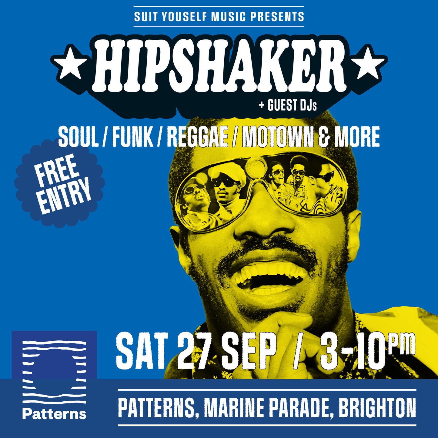 hipshaker, funk, soul, brighton, free, alldayer, patterns