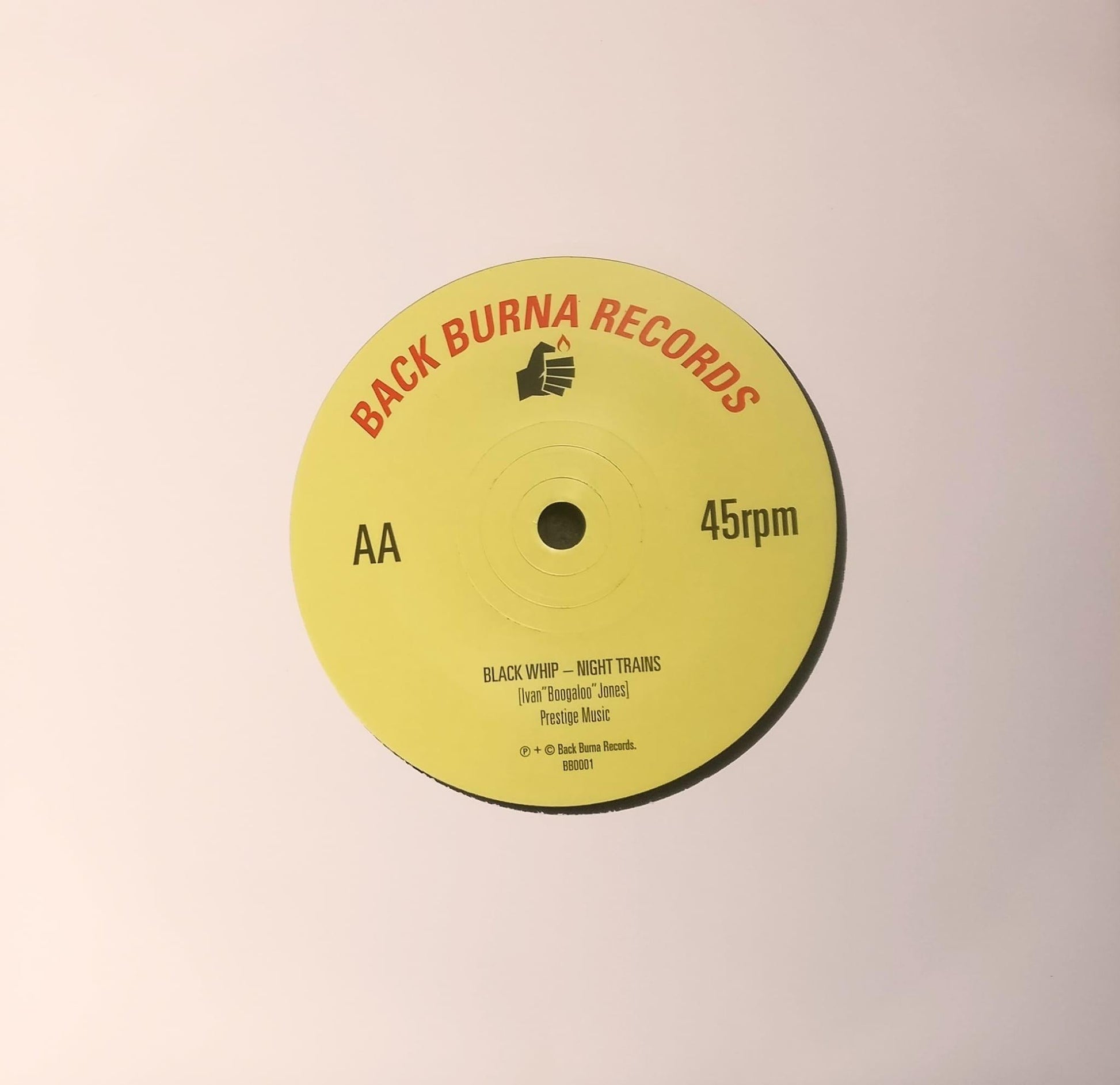 NIGHT TRAINS - Black Whip (EXCLUSIVE Mega Rare 45) ONLY 25 REMAIN - Suit Yourself Music