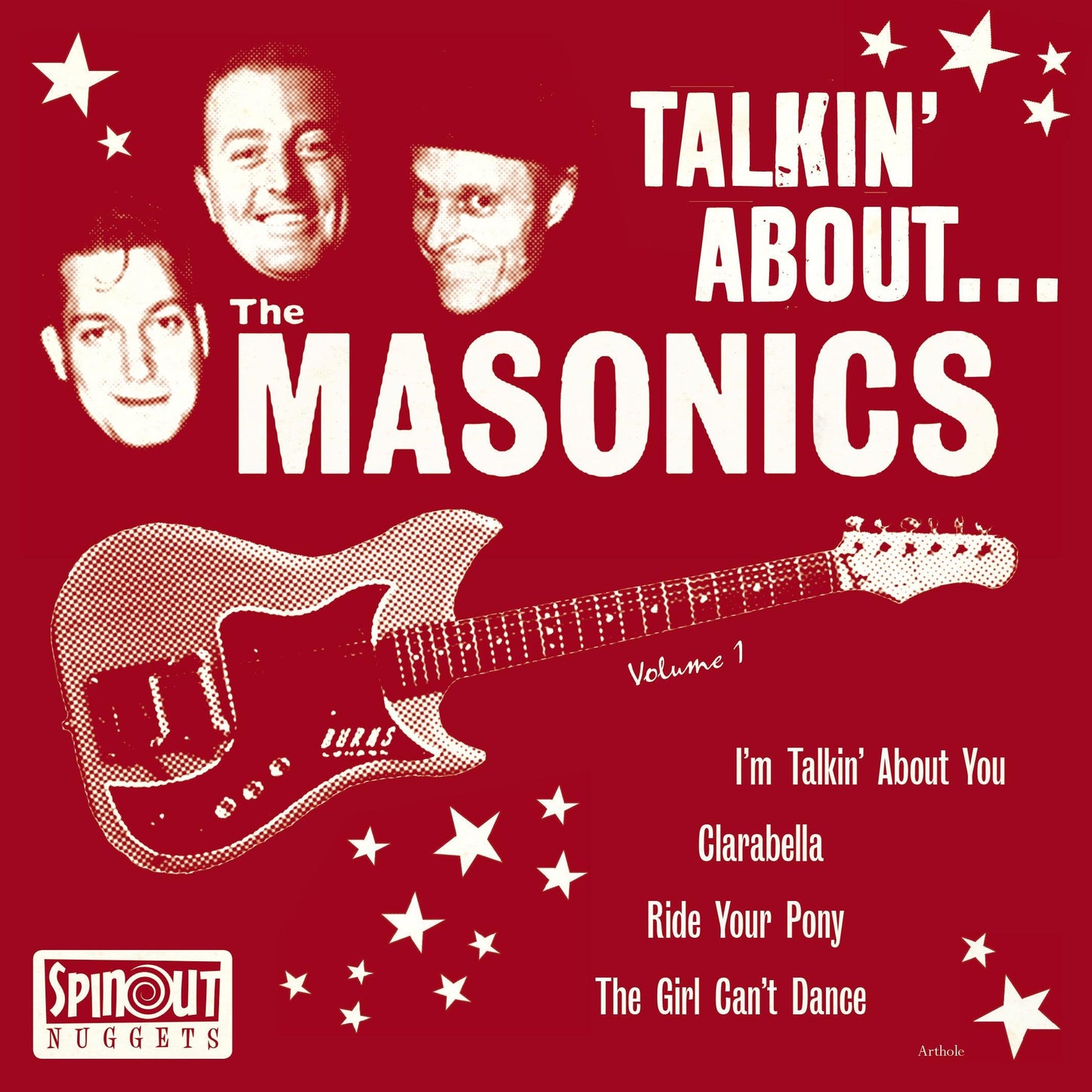THE MASONICS - Talking' About...The Masonics EP - Suit Yourself Music