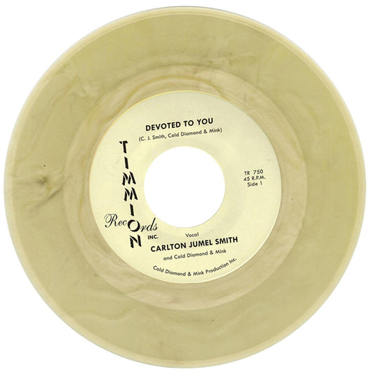 CARLTON JUMEL SMITH & Cold Diamond & Mink - Devoted To You (Clear gold vinyl limited edition) - Suit Yourself Music