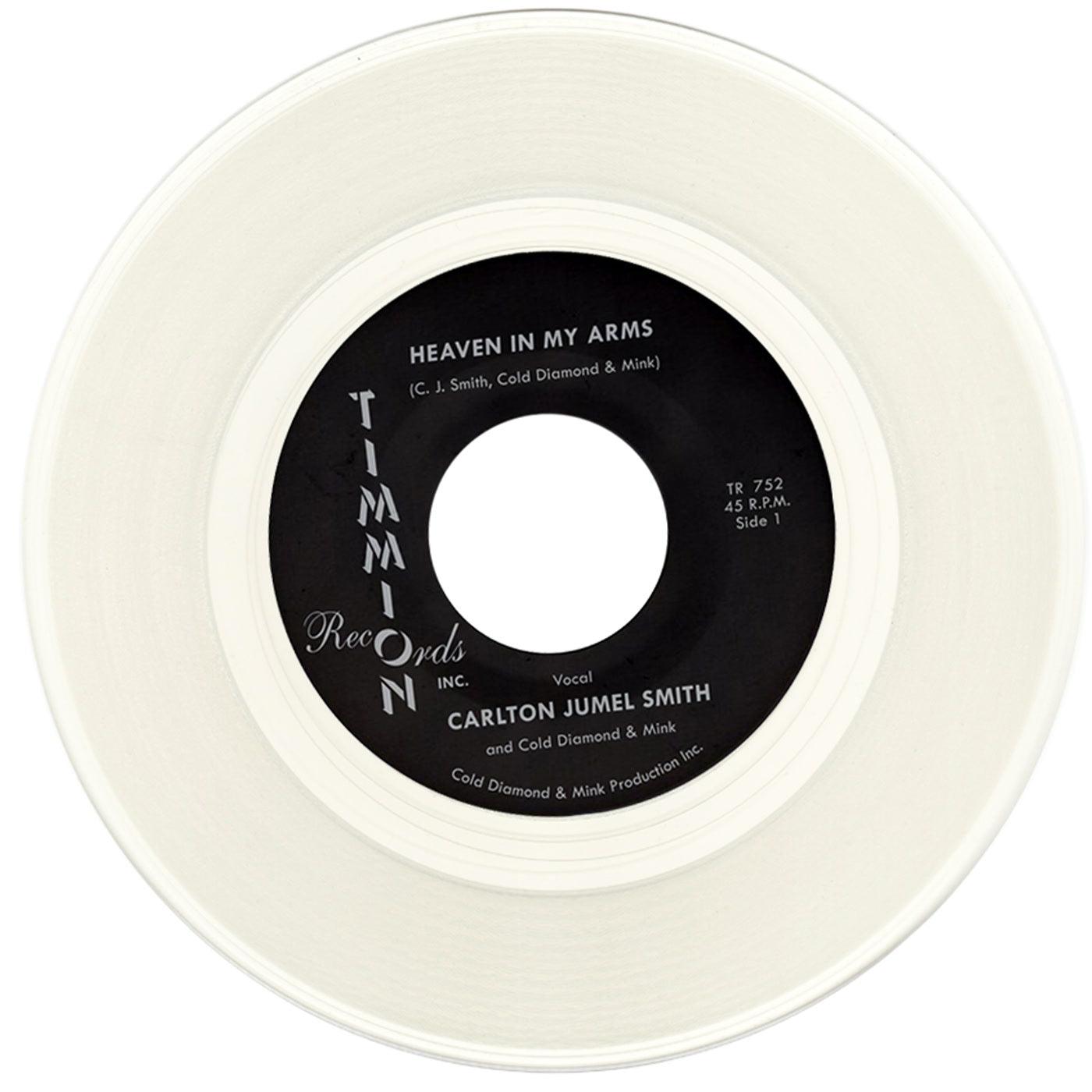 CARLTON JUMEL SMITH & Cold Diamond & Mink - Heaven In My Arms (Limited Edition Clear Vinyl) - Suit Yourself Music