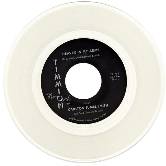 CARLTON JUMEL SMITH & Cold Diamond & Mink - Heaven In My Arms (Limited Edition Clear Vinyl) - Suit Yourself Music