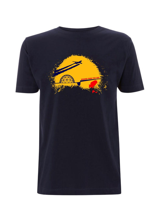 HIGHER THAN THE SUN: T-Shirt Inspired by Ibiza Dance Scene & Culture - Suit Yourself Music