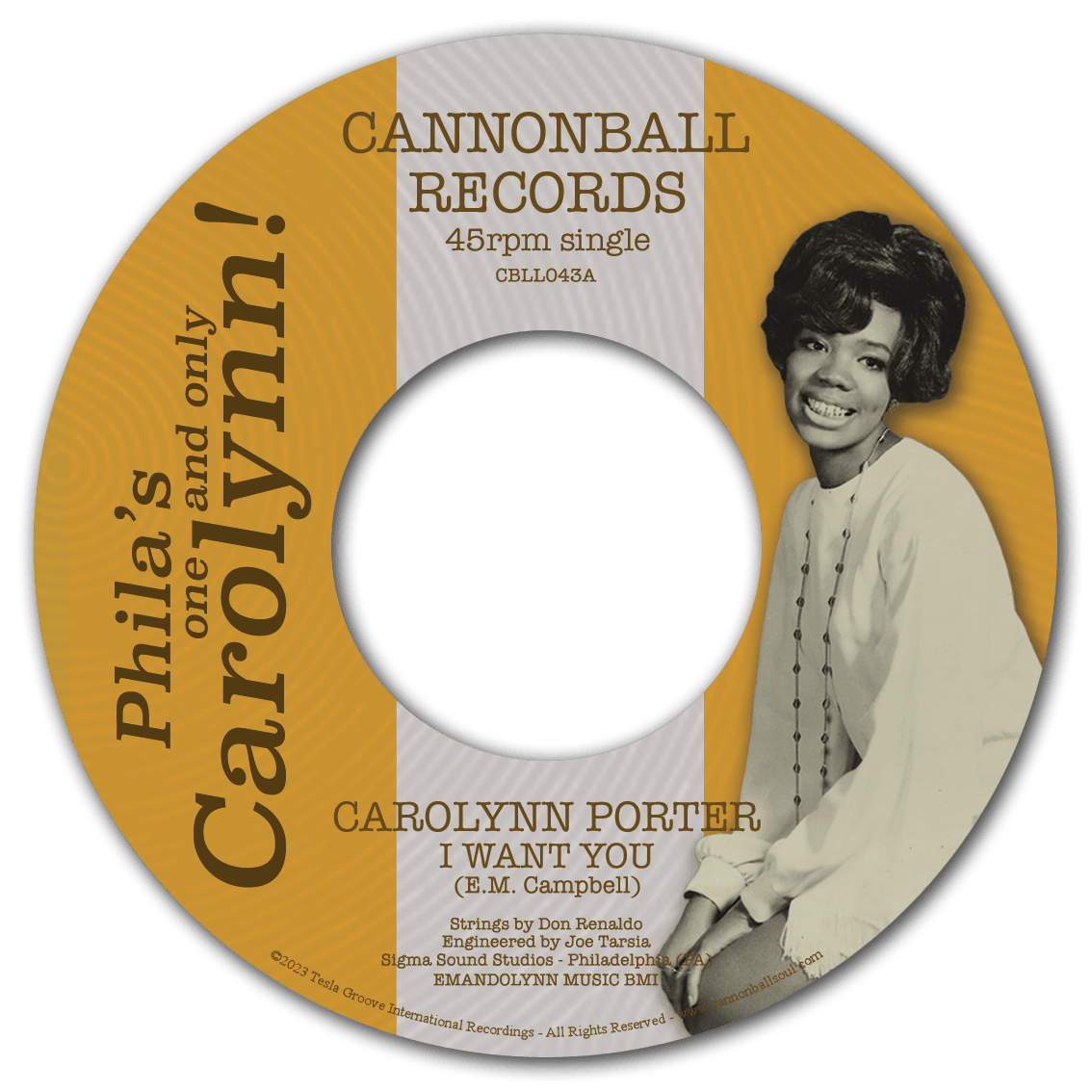 CAROLYNN PORTER - I Want You (vocal/instrumental) - Suit Yourself Music