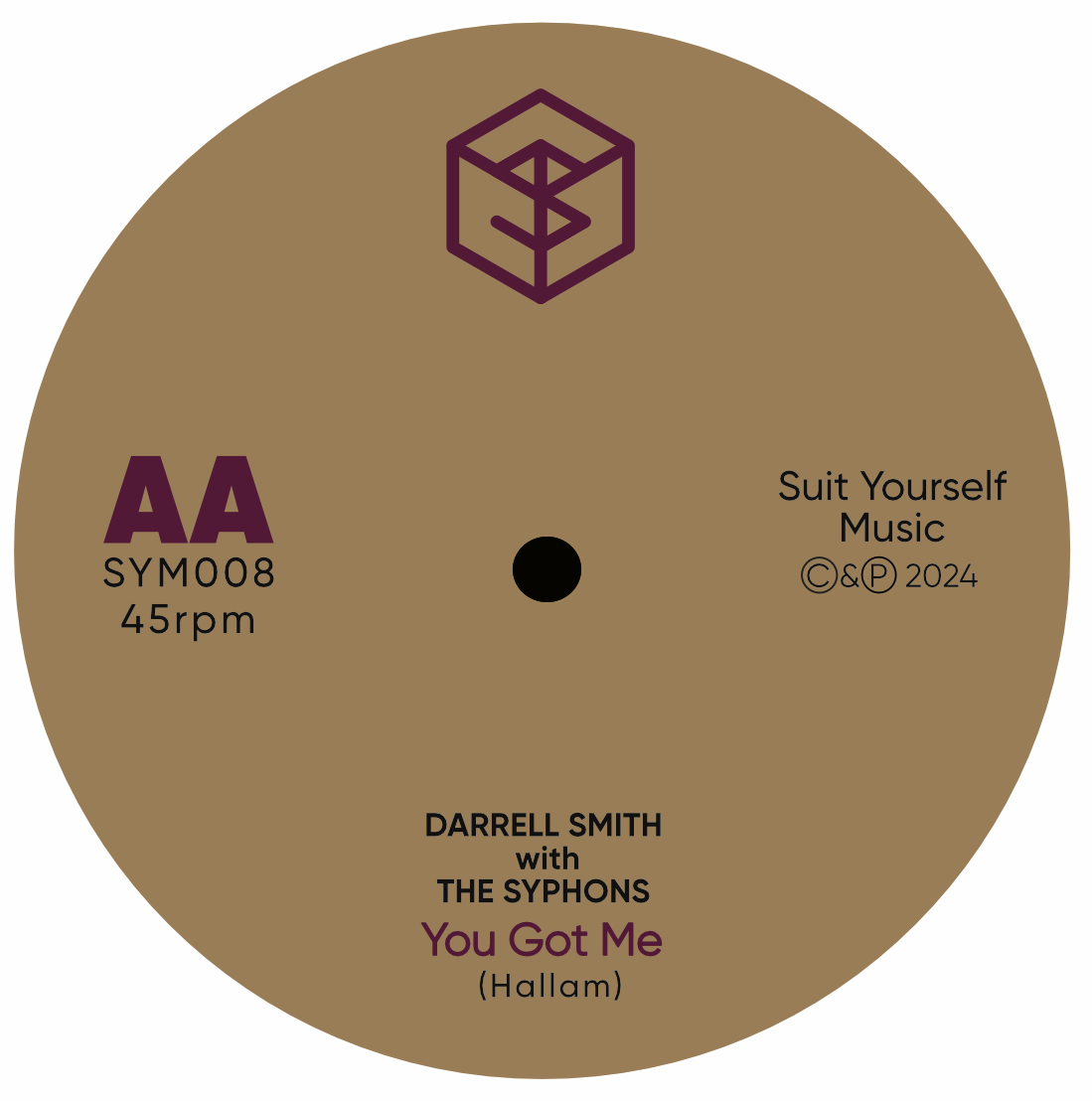 Darrell Smith with  THE SYPHONS - Give Up Your Other Man (Pre-Release)