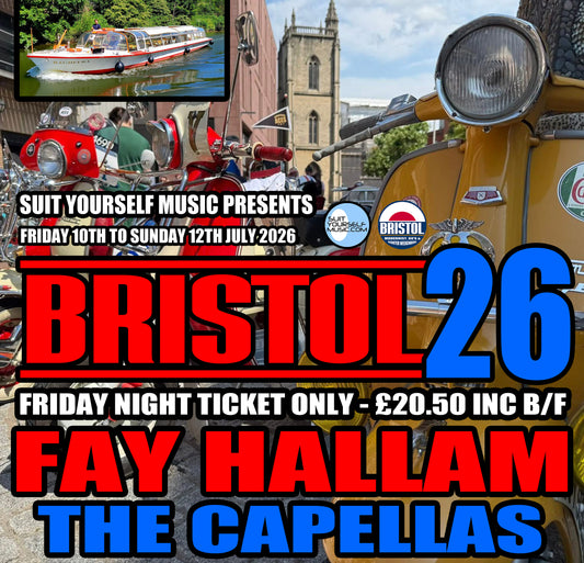 BRISTOL 26 - FRIDAY NIGHT TICKET ONLY