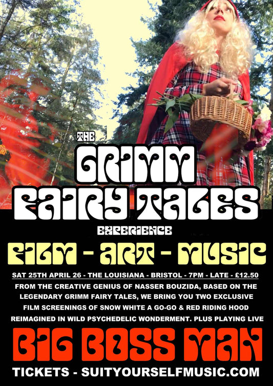 TICKETS: NASSER BOUZIDA'S GRIMM FAIRY TALES EXPERIENCE WITH BIG BOSS MAN LIVE!