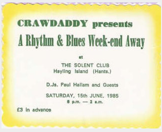 CRAWDADDY!: T-Shirt Inspired by The Crawdaddy Club Since 1985 (3 Colours) (