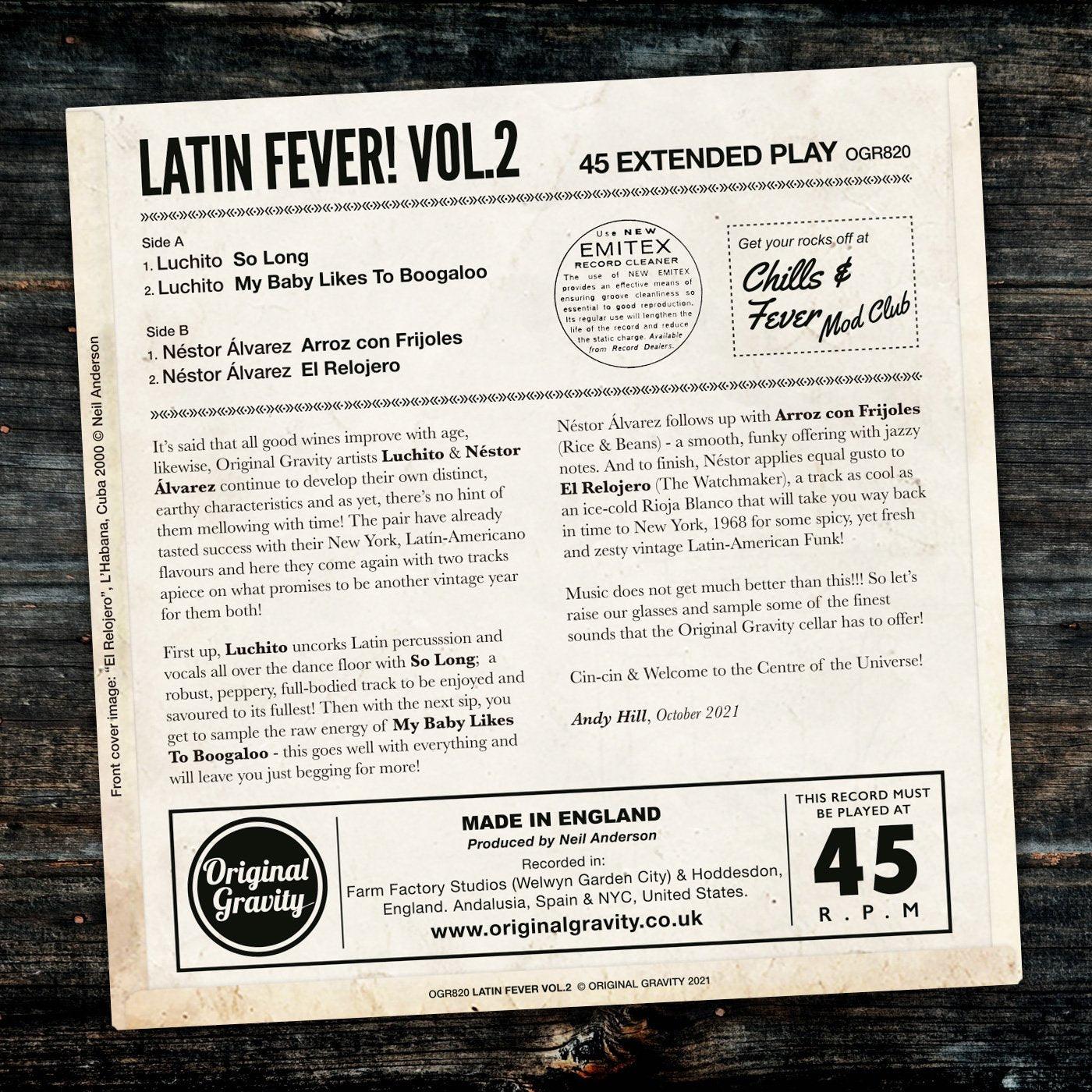 LATIN FEVER VOL.2 EP - Suit Yourself Music