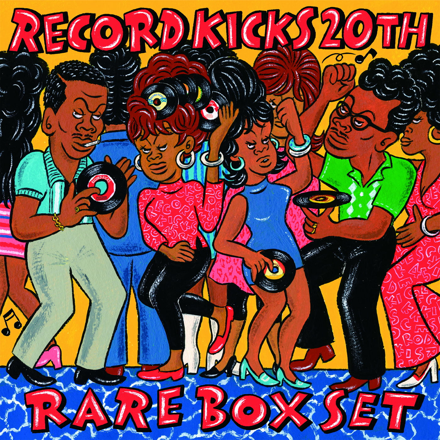Record Kicks Rare Box Set: 10 Various 45's - Suit Yourself Music